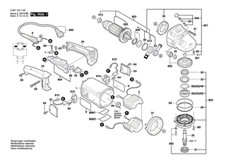 BOSCH Klarsichtdeckel | Ersatzteile f�r GWS 20-230, GWS 21-180 H - 1619P01490