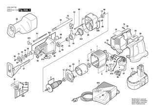 BOSCH Kugellager | Ersatzteile f�r GBS 100 AE, GBS 100 A - 1619P01511