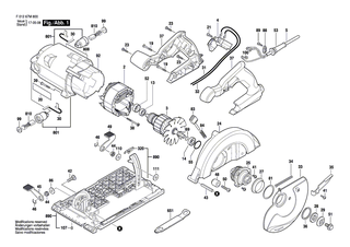 BOSCH Vorlegscheibe | Ersatzteile f�r GKS 65, GKS 65 CE - 1619P01535