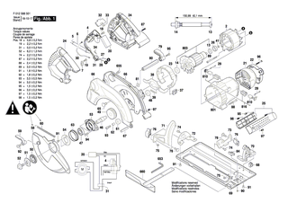 BOSCH Zugfeder | Ersatzteile f�r GKS 85, GKS 85 G - 1619P01632