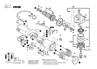 BOSCH Motorgeh�use GRUEN | Ersatzteile f�r PWS 650, PWS 680 - 1619P01850