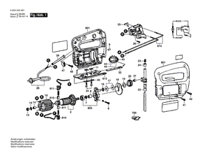 BOSCH Gegengewicht | Ersatzteile f�r GST 65 B, GST 65 BE - 1619P02421