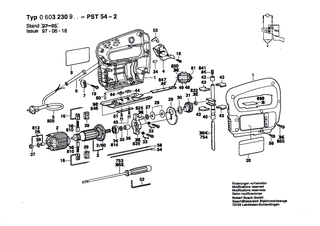 BOSCH Lagerbr�cke | Ersatzteile f�r GST 65 B, GST 65 BE - 1619P02422