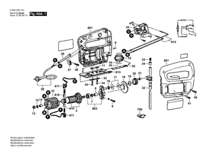 BOSCH Lagerbr�cke | Ersatzteile f�r GST 65 B, GST 65 BE - 1619P02422