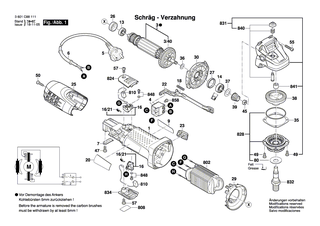 BOSCH Luftleitring | Ersatzteile f�r GWS 7-115, GWS 7-125 - 1619P02818