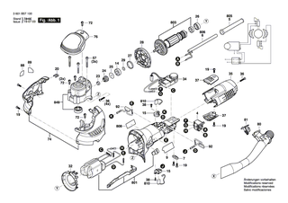 BOSCH Luftleitring | Ersatzteile f�r GWS 7-115, GWS 7-125 - 1619P02818
