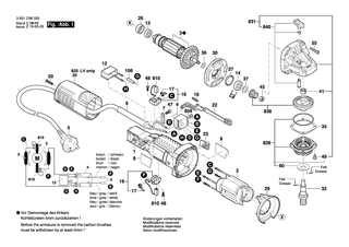 BOSCH Entst�rfilter | Ersatzteile f�r GCT-115, DSM20 - 1619P02827