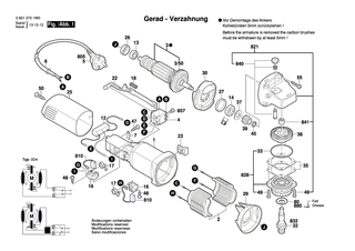 BOSCH Schutzhaube �125 MM GRAU | Ersatzteile f�r GWS 6-125, GWS 850 C - 1619P02835
