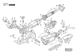 BOSCH B�rstenhalter | Ersatzteile f�r GWS 7-115, GWS 7-125 - 1619P02845