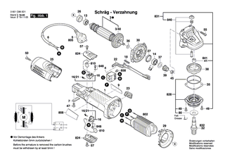 BOSCH Kohlebürstensatz | Ersatzteile für GWS 7-115, GWS 7-125 - 1619P02870