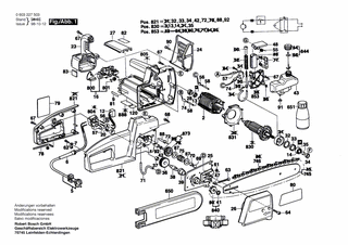 BOSCH Innensechskantschlüssel 5 MM | Ersatzteile für PKE 35 B | 2610364015