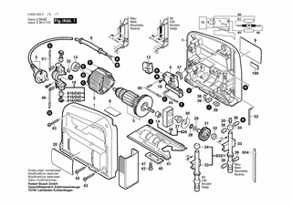 BOSCH Exzenterzahnrad Z=49 | Ersatzteile für PST 52 A | 2606316900