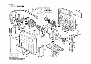 BOSCH Klemmschraube | Ersatzteile für PST 50 A | 2603400000