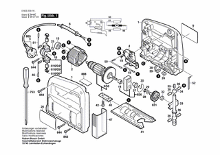 BOSCH Rillenkugellager 8x19x6 | Ersatzteile für PST 50 AE | 2600905046