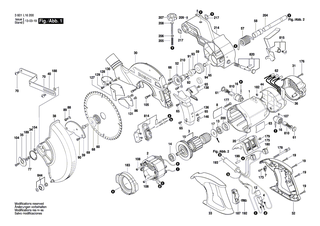 BOSCH Arm | Ersatzteile f�r GCM 8 S, GCM 800 S - 1619P03712