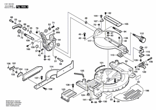 BOSCH Einhaengeblech | Ersatzteile f�r GKG 24 V, GCM 10 -...