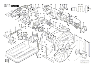BOSCH Kapselmutter | Ersatzteile f�r GCO 2000 - 1619P03809