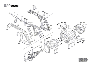 BOSCH Halteklammer | Ersatzteile f�r GCO 2000, GCM 10 J - 1619P03823