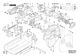 BOSCH Gewindefurchschraube DIN 7500 C-M6x35 | Ersatzteile f�r GCO 2000, GCD 12 JL - 1619P03835