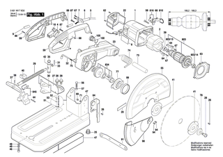 BOSCH Linsensenkblechschraube | Ersatzteile f�r GCO 2000, GCM 10 J - 1619P03837