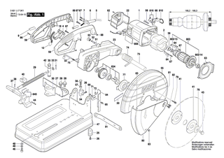 BOSCH Schraube M 5x8-4,8 | Ersatzteile f�r GCO 2000 - 1619P03842