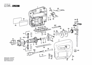 BOSCH Schmierfilz | Ersatzteile für PST 50 | 2601020007