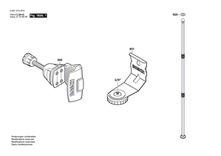 BOSCH Klemmschelle | Ersatzteile f�r BT 350 - 1619P04421