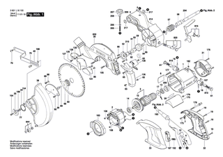 BOSCH Kohleb�rstensatz | Ersatzteile f�r GCO 14-1, GCM 10 - 1619P04451