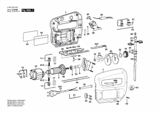 BOSCH Winkelschraubendreher DIN 911, SW3 | Ersatzteile für PST 50-2 | 1907950004