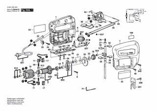 BOSCH Lüfter | Ersatzteile für PST 50-E | 2606610022