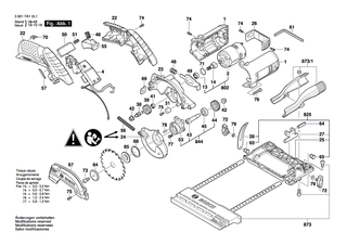BOSCH Kugellager | Ersatzteile f�r GKS 10,8 V-LI, HKS 10-A - 1619P06024