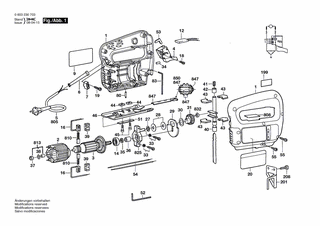 BOSCH Verbindungsleitung L=213 MM BLAU | Ersatzteile für PST 54 E | 2604448118