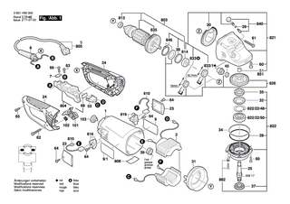 BOSCH Stopper | Ersatzteile f�r GWS 21-180 H, GWS 20-180 H - 1619P06597