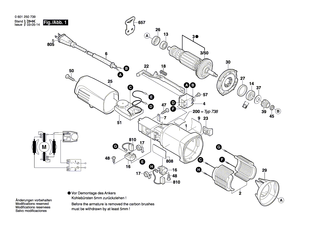 BOSCH Schl�sselhalter | Ersatzteile f�r GEX 150 TURBO, GWS 6-115 - 1619P06843