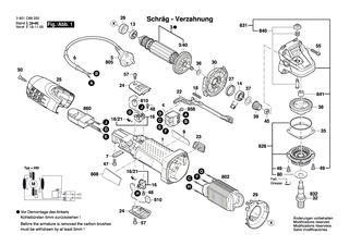 BOSCH Polschuh 100-110V | Ersatzteile f�r GWS 7-100, GWS 7-115 - 1619P07272