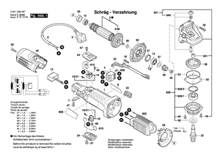 BOSCH Polschuh 100-110V | Ersatzteile f�r GWS 7-100, GWS 7-115 - 1619P07272