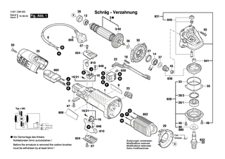 BOSCH Drehzahlregler | Ersatzteile für GWS 7-115 E, GWS 7-115 ET - 1619P07277