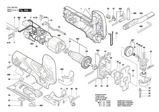 BOSCH Ausgleichscheibe | Ersatzteile f�r GST 90 BE, GST 90 E - 1619P07576