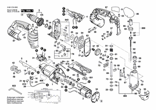 BOSCH Klebeschild | Ersatzteile f�r GST 25 Metal -...