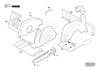 BOSCH Sechskantschraubendreher | Ersatzteile f�r GPO 14 CE - 1619P07612
