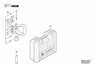 BOSCH Spannband | Ersatzteile f�r GSH 5 - 1619P07800
