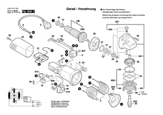 BOSCH Rillenkugellager | Ersatzteile f�r GPO 14 CE, GWS 750 - 1619P08829
