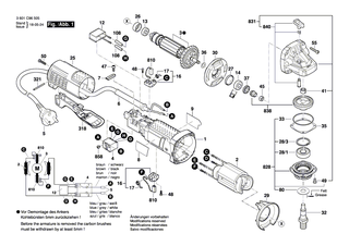 BOSCH Rillenkugellager | Ersatzteile f�r GPO 14 CE, GWS 750 - 1619P08829