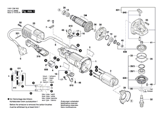BOSCH Rillenkugellager | Ersatzteile f�r GPO 14 CE, GWS 750 - 1619P08829