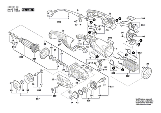 BOSCH Getriebedeckel | Ersatzteile f�r GPO 14 CE, GRB 14-CE - 1619P09079