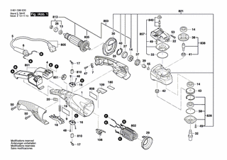 BOSCH Einklebeblatt | Ersatzteile f�r GPO 14 CE - 1619P09116