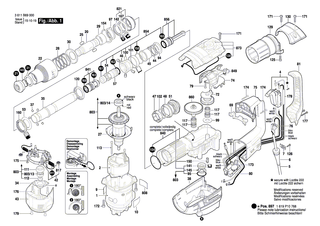 BOSCH Firmenschild GBH 5-40 D | Ersatzteile f�r GBH 5-40...
