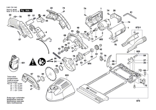 BOSCH Druckfeder | Ersatzteile f�r GKS 10,8 V-LI, HKS 10-A - 1619P10738