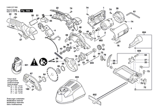 BOSCH Innensechskantschraube | Ersatzteile f�r GKS 10,8 V-LI, HKS 10-A - 1619P11432