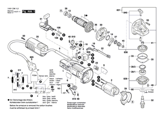 BOSCH Kohleb�rstensatz | Ersatzteile f�r GWS 850 C, GWS 780 C - 1619P11715